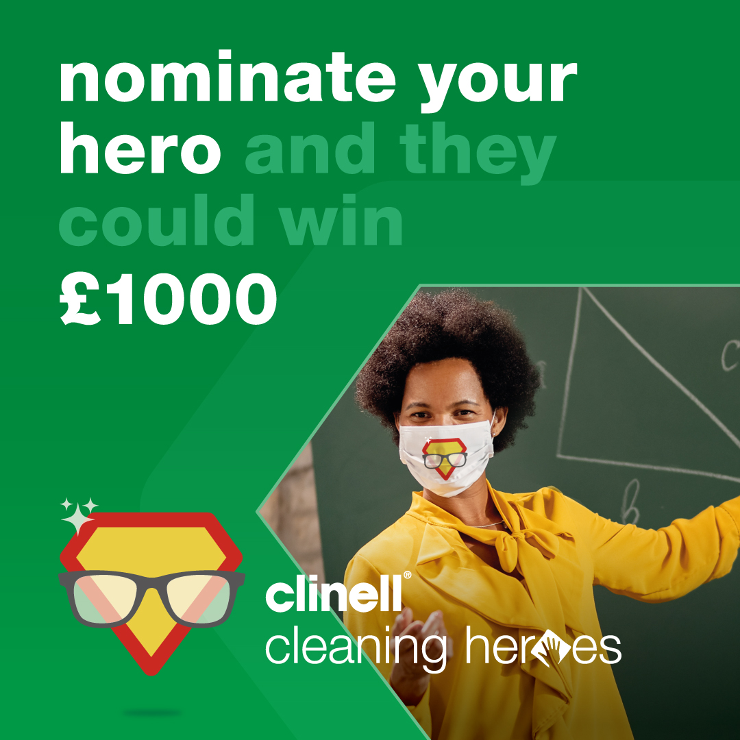 Clinell Cleaning Heroes Instagram asset