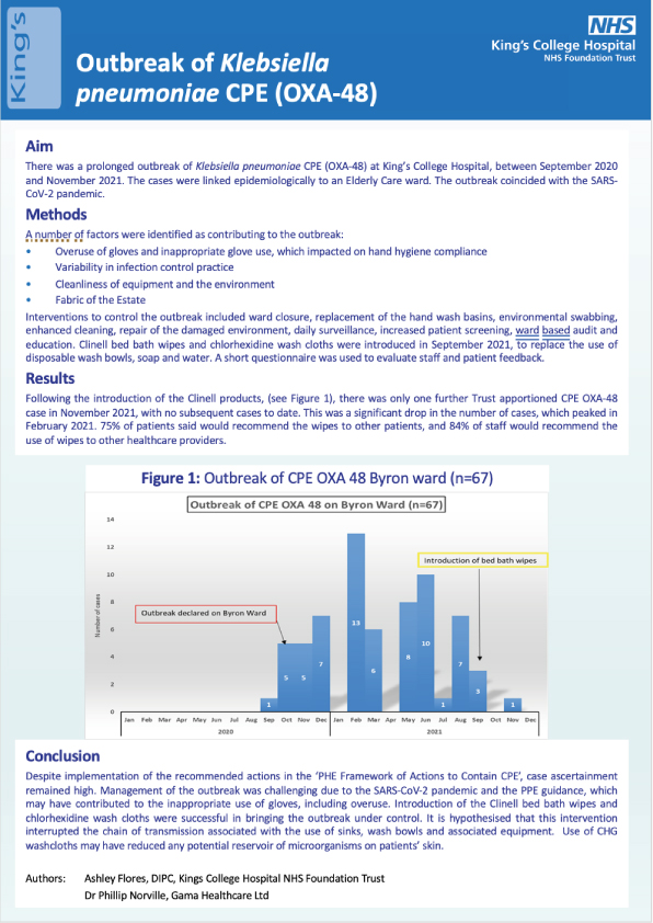 King's College London CPE poster